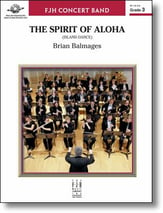 The Spirit of Aloha Concert Band sheet music cover